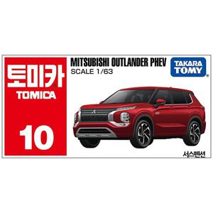 토미카 10 미츠비시 아웃랜더 PHEV 레드 다이캐스트 미니카