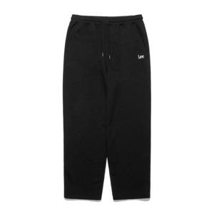 [LEE]LEE 트위치 로고 스웻 팬츠 블랙 LE2503PT21BK