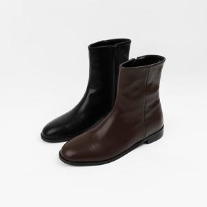 [신난다슈] 여성 앵클부츠 2cm 2종 여자 숏 플랫 앵글 부츠 발편한 낮은굽 둥근코 NF258822