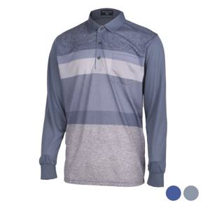 [파파브로]가로배색 3버튼 카라티 MB-KAA-254,5