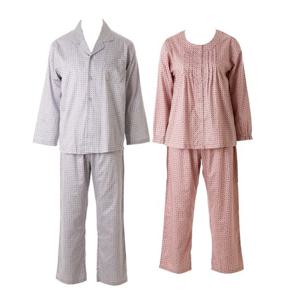 와코루 로맨틱한 면80수 로고나염 커플파자마(WPA2507MWPA2507W)