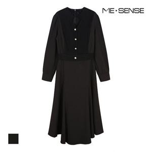 [미센스][미센스] 니트배색 원피스_MB4XOPMD04Z (P003603632)