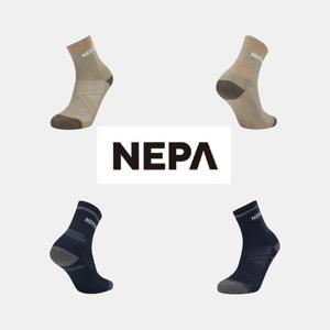 [네파]공용 에어로쿨 하이킹 서포트 중목 양말_7LC8302_BP