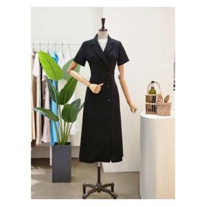 [포커스][대구백화점SG] 22FM2G9OP5907_카라넥 버튼 뒷리본 린넨