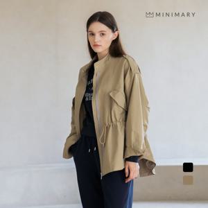 [미니마리]오버핏 하이넥 야상 (MM33JK22)