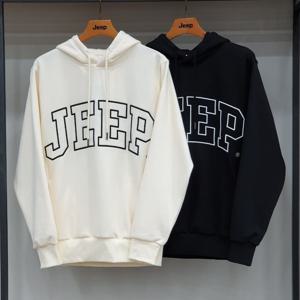 [지프]JP1THU055 라인 대문자 빅지프 로고 후드티 2024년 티셔츠