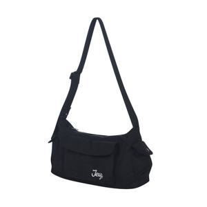 [지프]JP0GAU528 흘림 지프 사이드 포켓 2024년 블랙 숄더백_SC