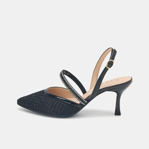 [탠디] 여성 슬링백 (굽 7CM) 725020_W-877_블랙