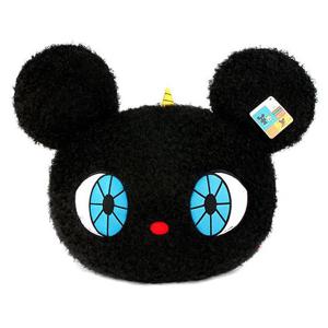 달로카 블랙 얼굴 쿠션 썬더볼트 번개 능력 러블리 귀여운캐릭터 캐릭터 선물 크리스마스선물 생일선물 쇼파쿠션 친구선물 생활용품 소파쿠션 디자인