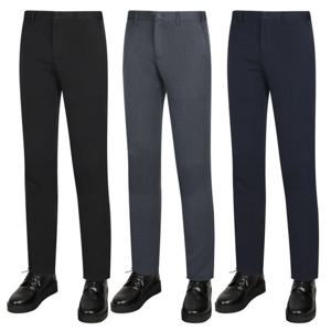 [파파브로]남성 사계절 베이직 슬림핏 노턱 슬랙스 LO-SLA-D100,