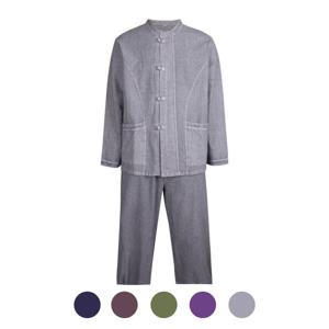 [파파브로]천연염색 자수 한복 상하의 세트 5컬러 SS-HBA-M5