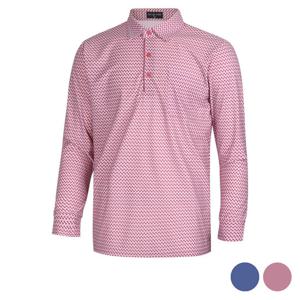 [파파브로]청량한 색감 나염 카라 남성 티셔츠 YD-KAA-585,6