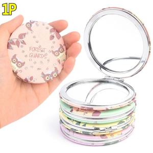 접이식 원형 양면 손거울 양면거울 작은거울 휴대용거 휴대용거울 작은거울 소품 양면거울 화장 손거울 미니거울