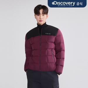 [디스커버리] 남성 사각퀼팅 다운 경량패딩 (D/WINE) DMDJ53056-WID