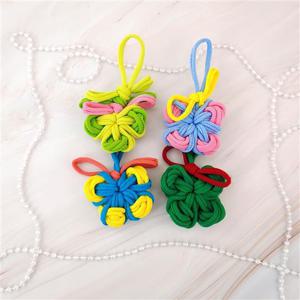 양말목 공예 고급 클로버 만들기