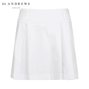 [세인트앤드류스] 여성 메탈 별 심볼 플리츠 미니 스커트