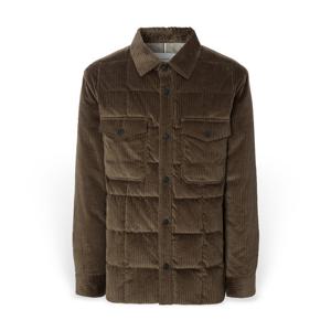 남성 코듀로이 구스다운 패딩 셔켓 HZJU5D688W2