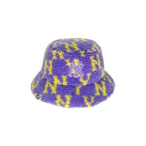 MLB 키즈 베이직 모노그램 후리스 버킷햇 7AHTM0826-50LDS