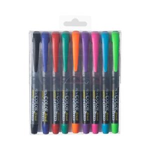 제노 칼라붓펜 9색 세트 (1개)