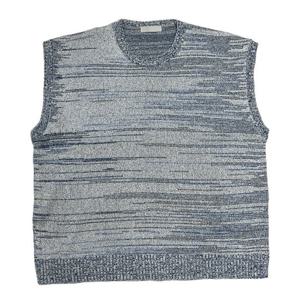 [리빌모아]남자 간절기 오버핏 팝콘 라운드 니트조끼 AC-VES-Q01