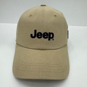 [지프]JP0GCU091 직조 와펜 지프 자수 볼캡 2024년 베이지 야구