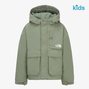 [노스페이스 키즈]  NJ3BR53T 카키 캠프아웃 자켓 바람막이점퍼 NJ3BR53T