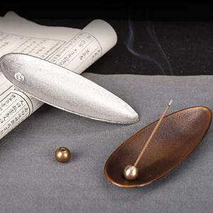 인센스 홀더 꽂이 향 피우기 스틱 페이퍼 받침 메탈