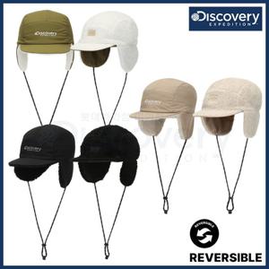 디스커버리 25FW 신상 남성/여성/공용 리버서블(양면) 이어머프 캡/커플방한모자/겨울/플리스/귀돌이/보온/캐주얼 DXMIA DXWM7175N