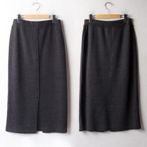 빅사이즈 502 쫀쫀H라인니트롱스커트 DRMB829