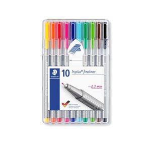 애니메이션펜 스테들러 트리플러스 화인라이너 10색세트/334 SB10