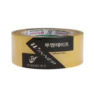 테이프 산업용 투명 OPP 대용량 테이프 48mm x 80M