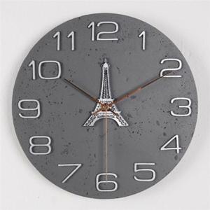 (정품) 모던시티 에펠탑 저소음 벽시계(블랙) 다용도벽시계 디자인벽시계 예쁜벽시계 인테리어벽시계 고급벽시계