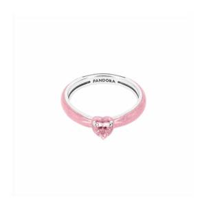 판도라 193088C02-50 미 핑크 샤크라 하트 링 반지