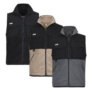 [파파브로]맨즈 오버핏 털내피 플리스 패딩 조끼 WS-VEW-WCVM203