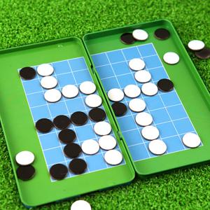 퍼플카우 자석 리버시 보드게임 2인 뒤집기전략