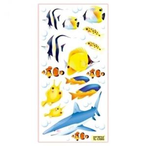 주방스티커 홈코디 꾸미기 스티커 2P 물고기4 TL 17095