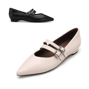 미소페  여성 플랫 012435701 1.5cm 2color