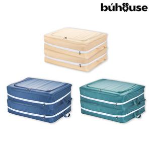 [부하우스]부하우스 대용량 이불 압축 정리함 특대형 2개...