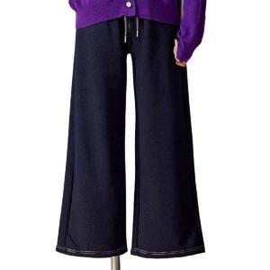 [포커스]FW5K3PT32796_밴딩 기모 데님 팬츠