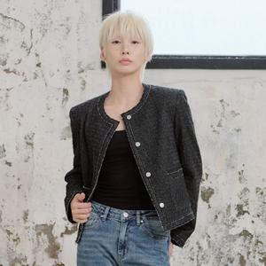 [플랙진]여성 트위드 데님 자켓 (PWTI3JKL12W)