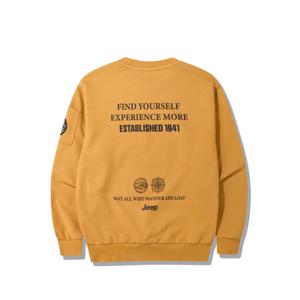 [지프]지프 스몰로고 암포켓 맨투맨  머스타드 (JQ3TSU817MU)