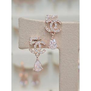 볼라레 세이브존03 볼라레 로잘린 5 티어 큐빅 은침 귀걸이 2color AQSSS1888A