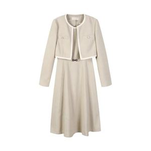 [SET]트위드 자켓+벨트슬리브리스 원피스 PS1WO201