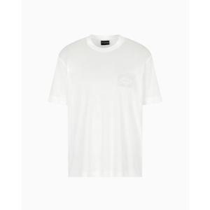 엠포리오 아르마니 반팔 티셔츠 EM002938 AF18312 U0003 Snow wh