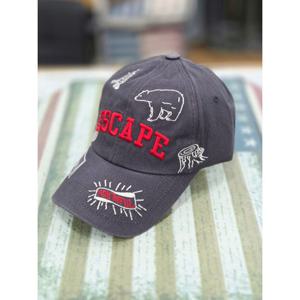 [지프]남녀공용 이스케이프 엠보 자수 볼캡(JQ4GCU168)_DG