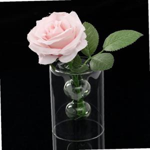 이중글라스 버블 꽃병(그린) 인테리어화병