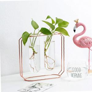 플랜테리어 시험관 꽃병(21x20cm) 인테리어 유리화병