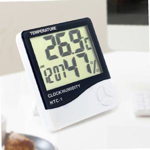디지털 탁상 시계 온도습도 무소음 알람시계