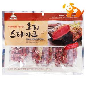 강아지스테이크400g 뉴트리오 오리 스테이크 400g
