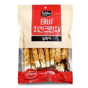 육포브랜드 테비 크런치175g 치킨 길쭉이